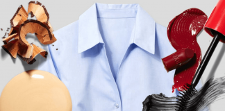 Cum sa elimini petele de machiaj de pe haine?